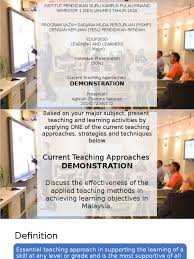 It was released in 1981 on the musica label. Demonstration In Teaching Teaching Method Learning