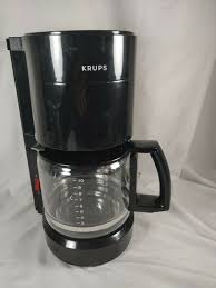 Krups Type 321 Black Procafe 10 Cup Automatic Drip Coffee Maker In 2020 Drip Coffee Maker Single Cup Coffee Maker Bunn Coffee Maker