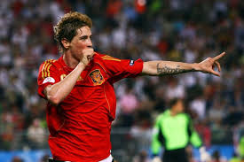 I noticed that fernando torres has three tattoos (maybe even more,but they are not visible).on his right arm he has the number 9 tattooed,which obviously means his shirt number in the spanish national team,formerly in atletico madrid and currently in liverpool.on his left arm he has fernando tattooed in tengwar,which is a constructed script invented by j.r.r. Fernando Torres Is Ready To Play A Full Match For Spain File Photo Abc News Australian Broadcasting Corporation