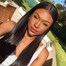 straight bundles with lace closure 10A grade 100% human hair