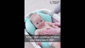 Shop for baby brielle tub at buybuy baby. Toddlerfinest 3 In 1 Foldable Baby Bath Tub Soft Cushion Insert Thermo Sensor Youtube