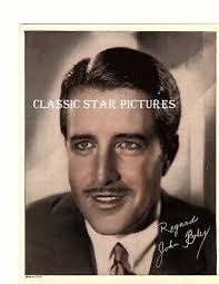 T104 John Boles colorized 8 x 10 vintage photograph