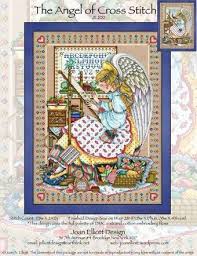 Modern patterns and vintage transfers; Joan Elliott Angel Of Cross Stitch The Cross Stitch Pattern 123stitch