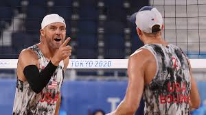 The women's beach volleyball tournament at the 2016 olympic games in rio de janeiro, brazil, took place at the copacabana stadium. Jake Gibb Tri Bourne Sweep Italy In First Round Of Men S Beach Volleyball In Tokyo