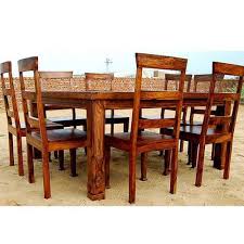 Since dining chairs and dining tables are important pieces of furniture in a house, you need to think through your options before making a purchase decision. Rustic 9 Pc Square Dining Room Table For 8 Person Seat Chairs Set Furniture New Square Dining Tables Square Dining Room Table Furniture