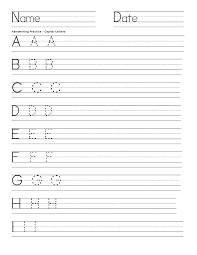 Many schools now require that students entering kindergarten be able to write the print manuscript alphabet, as well as their own names. Alphabet Writing Worksheets For Kindergarten Printable Kids Worksheets