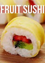 How To Make Fruit Sushi At Home So Easy And Vegan Friendly Fruit Sushi Cooking Recipes Food