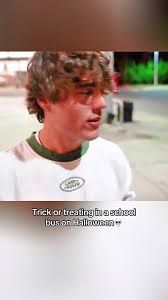 Trick or Treat School Bus