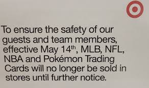 Check spelling or type a new query. Target Trading Cards Won T Be Sold In Stores Indefinitely
