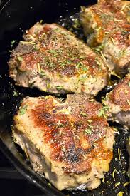 Let the lamb chops sit at room temperature for 20 minutes. Pan Fried Lamb Chops With Rosemary Recipe Food Fanatic