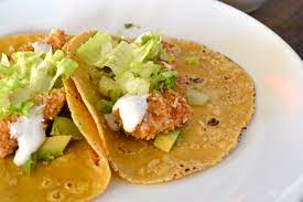 In a small bowl, combine the avocado and 1 tablespoon of the lime juice. Baked Mahi Mahi Tacos W Lime Crema Little Bits Of