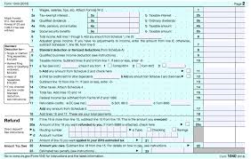The New 1040 Tax Form The White Coat Investor Investing