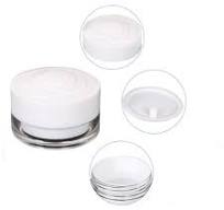 20g 0.67oz Clear Luxury Acrylic PMMA Double Wall Jar Facial ...