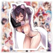 50pcs Sexy Anime Decal Hentai Waifu Girl Ahegao Vinyl Stickers UK Kawaii  Japan 