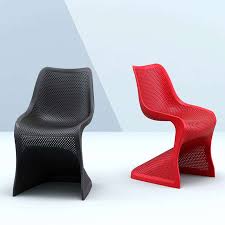 Haygarth produced two identical pieces for mac stores in new york and los angeles. Chaise Design Ajouree En Polypropylene Bloom 4 Pieds Com