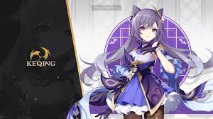 Enjoy our curated selection of 187 keqing (genshin impact) wallpapers and backgrounds. Keqing Genshin Impact Wallpaper Aesthetic Keqing Minimalistic Wallpaper Genshin Impact In 2021