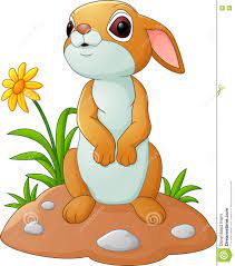 Lapins power jusqu'au bout des doigts !!! Lapin Mignon De Dessin Anime Illustration De Vecteur Illustration Du Vacances Sourire 72227841