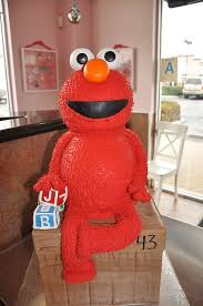 Sesame Street Beautiful Birthday Cakes Elmo Cake Childrens Birthday Cakes