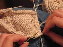 How to pick up stitches in knitting socks. Picking Up Stitches Along The Heel Flap Grumperina Goes To Local Yarn Shops And Home Depot Blog Knitting Socks Knitting Stiches Knitting Stitches