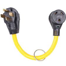 I would recommend purchasing this adapter for just those. Journeyman Pro 50 Amp Male To 30 Amp Female Dogbone Adapter Rv Electrical Power Plug Converter Cord Cable With Led Indicator Light Grip Handle 50 Amp Male To 30 Amp Female Walmart Com Walmart Com