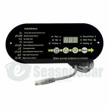Installation, operation and maintenance of your raypak pool or spa heater. Aquacal Ecs0276 Display Control Panel Heat Pump Heater Replacement Digital Led Ebay