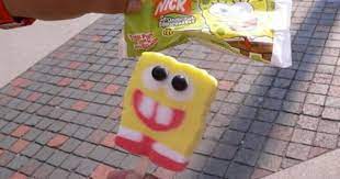 Spongebob Ice Lolly Lollies Spongebob