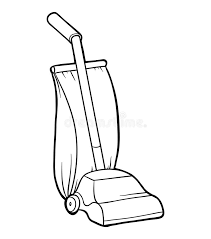 People who are suffering from depression, anxiety and even post traumatic stress disorder. Coloring Book Vacuum Cleaner Stock Vector Illustration Of Home Colorless 95491631