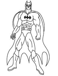 Coloring Page Superhero Batman Batman Coloring Pages Superhero Coloring Avengers Coloring Pages