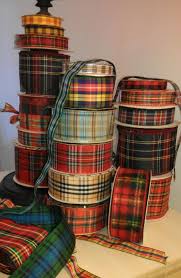 Tartan Ribbon Collection Cintas Navidenas Decoracion Navidena Vintage Escalera De Navidad