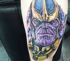 The sleeve is a new addition to the archer and s.h.i.e.l. Thanos Tattoo By Alex Rattray Ink Post 14114 Marvel Tattoos Tattoo Models Tattoos