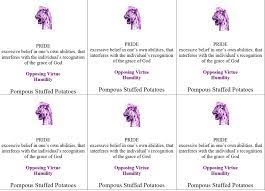Menu Cards For Seven Deadly Sins Dinner Party Dinner Party Menu Dinner Club Party Planning