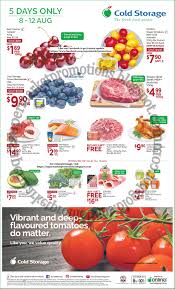 Cold Storage Supermarket Promotion Cold Storage 5 Days Offer 08 12 August 2018 Red Cherries Canada Cold Storage Crow Wagyu Beef Fresh Food Wagyu Beef Steak