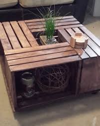 16 Brilliant Ideas That Will Make You Want All The Wooden Crates Wooden Crate Coffee Table Crate Table Crate Coffee Table