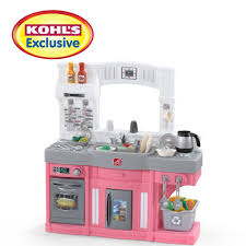 Modern Cook Kitchen Pink Kids Play Kitchen Step2