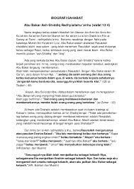 Facebook gives people the power to share and. Biografi Tokoh Islam Sahabat Abu Bakar Assidiq