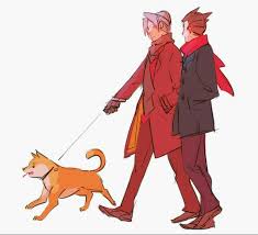 Phoenix And Edgeworth Character Design Fire Emblem Animal Crossing