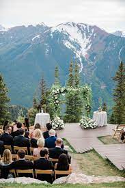 A Summer Mountain Top Wedding At The Little Nell In Aspen Colorado Julian Leaver Events Summer Wedding Ceremony Outdoor Wedding Mountain Wedding