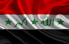 The colors are saffron, white Wallpaper Red White Flag Black Texture Green Iraq Iraq Flag Republic Of Iraq The Republic Of Iraq Images For Desktop Section Tekstury Download