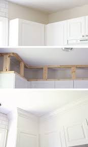 How To Enclose The Space Above Kitchen Cabinets In 2020 Above Kitchen Cabinets Update Kitchen Cabinets Kitchen Cabinets On A Budget