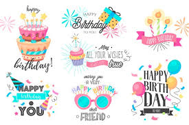 Birthday Vectors 55 000 Free Files In Ai Eps Format