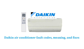 Daikin Air Conditioner Fault Codes Meaning And Some Solutions Machinelounge