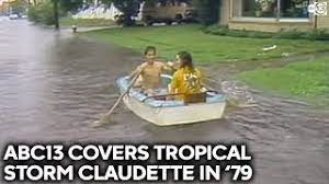 Tropical storm claudette (1979) brought 45 inches of rain to an area near alvin, texas, contributing to more than $600 million in damages. Abc13 Coverage Of Tropical Storm Claudette In 1979 Youtube