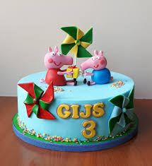 Taarten Van Odi Hoera Gijs Is 3 Jaar Peppa Pig Geeft Facebook
