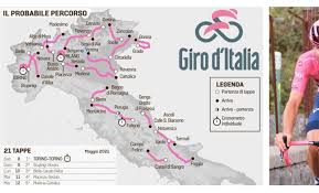 2021»stage 9»castel di sangro›campo felice (rocca di cambio)(158km). Giro D Italia Torino Capitale E Poi
