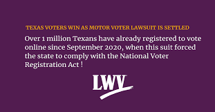 Texas Voters Win as Motor Voter Lawsuit is Settled