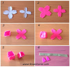 Bros bunga mawar sangat cocok untuk dipadukan dengan baju yang memiliki motif sederhana. Tutorial Cara Membuat Bunga Tulip Dari Kain Flanel