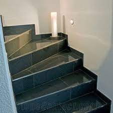 China Impala Black Granite Stairs Padang Dark Black Granite Stairs Granite Stairs Stairs Wall Paneling