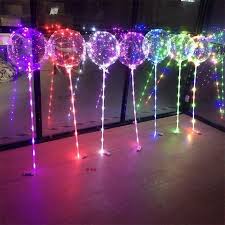 Birthday Decoration At Home With Balloons And Lights Led Light Transparent Balloon Wedding Birthday Xmas Party Lights Decoration Party Lights Decoration Glow Birthday Party Light Up Balloons