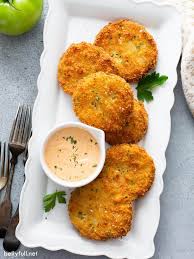 Now, bring the party together. Fried Green Tomatoes With Remoulade Sauce Belly Full