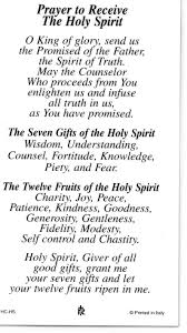 Prayer To Receive The Holy Spirit Holy Card Prayer Card Pack Of 25 In 2020 Receiving The Holy Spirit Holy Spirit Prayer Prayers For Healing